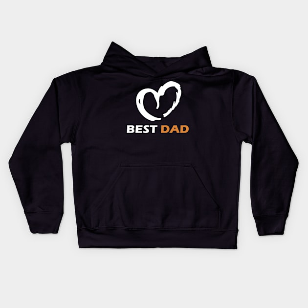 Gift for dad Kids Hoodie by KK-Royal